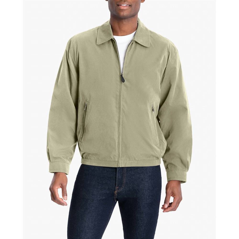 NEW LONDON FOG london fog tall men's auburn light weight zip front golf jacket i